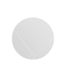 Hanah Home Espejo Lopi Blanco Redondo